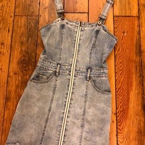 Pistola Denim Zipper Dress